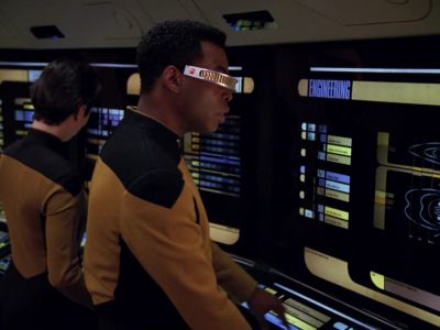 Tractor beam is holding. - Star Trek: The Next Generation