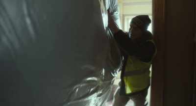[Tracy] Clayton, get your ass down
here and help with this mattress! - Give Me Liberty