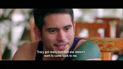 Tracy got so hurt...
she doesn't want to get back together. - Always Be My Maybe