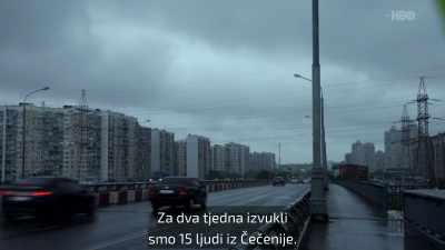 (traffic noise) - Welcome to Chechnya