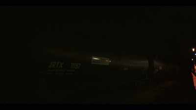[Train bell clanging] - Parish