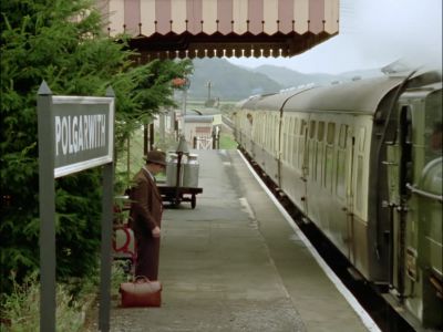 -[Train Conductor] Polgarwith.
This is Polgarwith. - Agatha Christie's Poirot