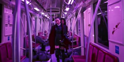 - [train doors beep, open]
- Where the fuck are we? - Blade of the 47 Ronin