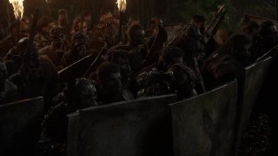 Train your fire
on the door. - The 100