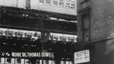 [ Train wheels clacking ] - Thomas Sowell: Common Sense in a Senseless World