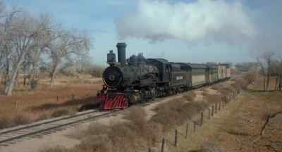 [train whistle blowing] - The Frisco Kid