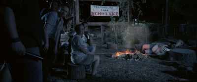 [train whistle blowing] - Camp Pleasant Lake