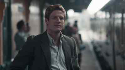 (train whistle blowing) - Grantchester