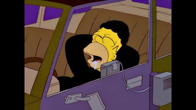 (train whistle blows) - The Simpsons