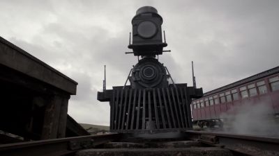 [train whistle] - Hell on Wheels