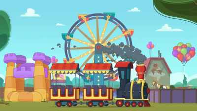 (Train whistles) - Total DramaRama