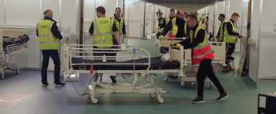 Trained critical care doctors
and nurses will be sent here - This England