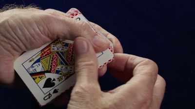 Training my hands
to do exactly - Dealt