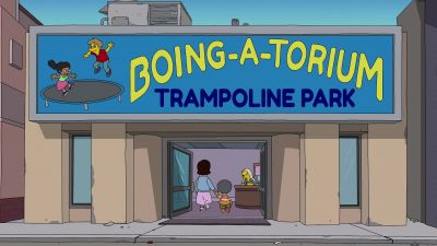 Trampoline park trampoline park - The Simpsons