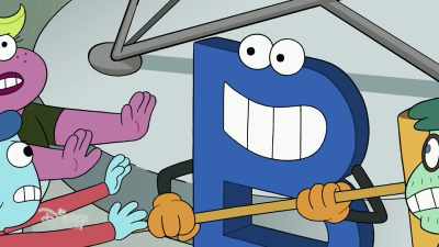 [trance-like voices] TV... TV... - Big City Greens