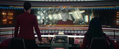 Transferring power to impulse. - Star Trek: Strange New Worlds
