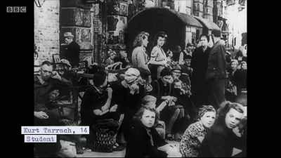TRANSLATION: Red Cross nurses showed - Berlin 1945