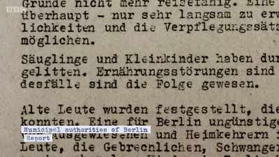 TRANSLATION: Returnees
and those who have been deported - Berlin 1945
