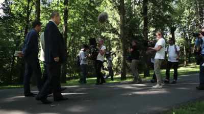 (translator speaking) - The Putin Interviews
