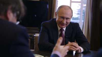 (translator speaking) - The Putin Interviews