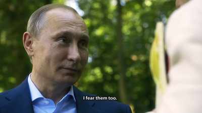 (translator speaks) - The Putin Interviews
