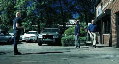 - Transmission?
- Transmission. - Brawl in Cell Block 99