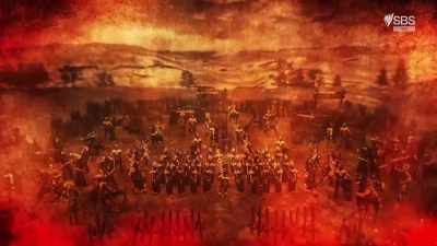 Trapped inside their hillfort, - Curse of the Ancients with Alice Roberts