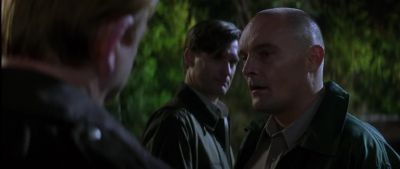 Trapped him with our chopper - Lake Placid