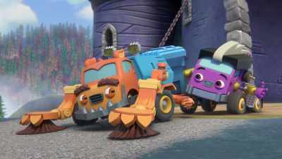 [trash clattering] - Mighty Monsterwheelies