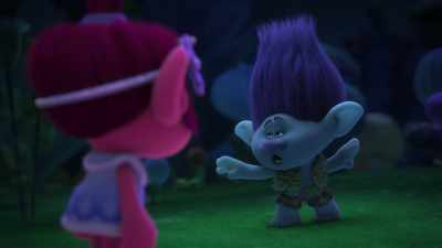 ♪ Traveled down the road and back... ♪ - Trolls Holiday