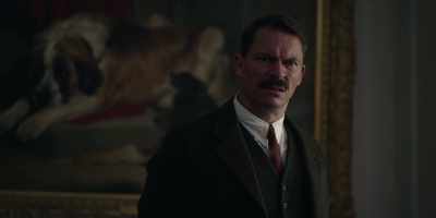 - Travels abroad?
- Yes, and his house - The Pursuit of Love