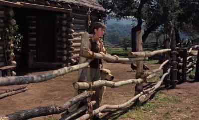 Travis, we got lots of corn.
Me, Mama and Lisbeth. - Old Yeller