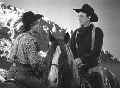 Travis,
I got me a gun. - Wagon Master