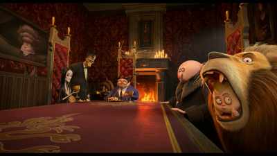 -(TRAY CLATTERS)
-(LURCH GROANS) - The Addams Family