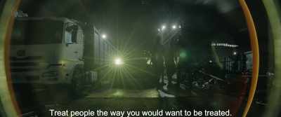 Treat people the way you would want to be treated. - Gereza