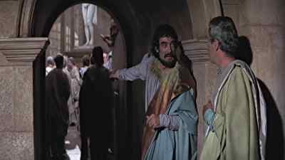Trebonius knows his time.
For, look you, Brutus. - Julius Caesar