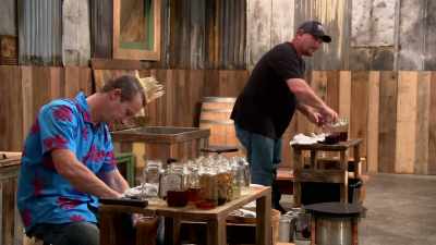 [trent] got time for a,
 time for a magic trick. - Moonshiners: Master Distiller