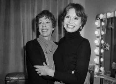 TREVA: Her humor
didn't come out so much in L.A. - Being Mary Tyler Moore