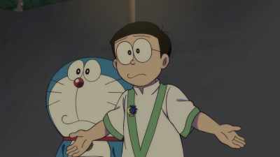 Tricked? Brought here?
You came here to become perfect, right? - Doraemon the Movie: Nobita's Sky Utopia