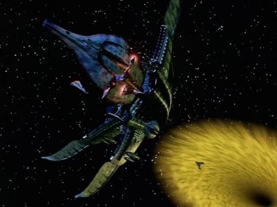 "Trigati"'s engines have been hit.
Unable to make jump. - Babylon 5