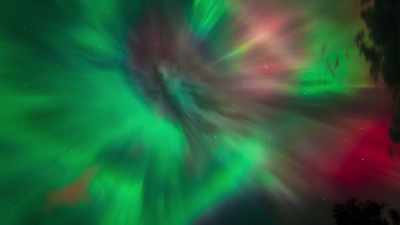 Trillions of charged particles, - Seven Worlds, One Planet
