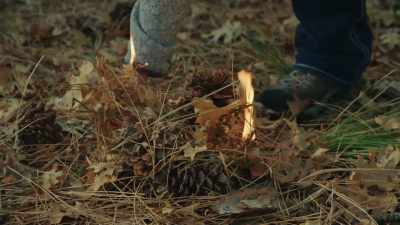 TRINA: It's actually harder
to get a fire started - Bring Your Own Brigade