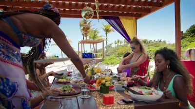- Trip is almost over, and I'm
just really kind of relieved, - The Real Housewives Ultimate Girls Trip
