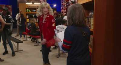 Trish, we're in Houston.
Can't we get some barbecue? - 80 for Brady