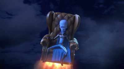 (triumphant music playing) - Megamind vs. the Doom Syndicate