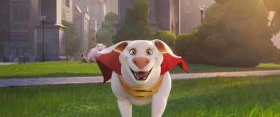 [TRIUMPHANT MUSIC PLAYING] - DC League of Super Pets