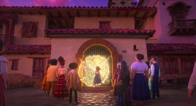 (TRIUMPHANT MUSIC PLAYING) - Encanto