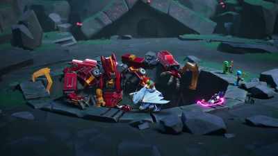 [triumphant music] - LEGO Ninjago: Dragons Rising