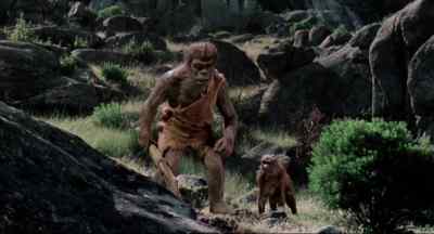Trog seems frightened of the gate. - Sinbad and the Eye of the Tiger
