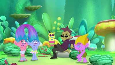 [Troll whimpers] - Trolls: The Beat Goes On!